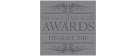 My Face My Body awards logo
